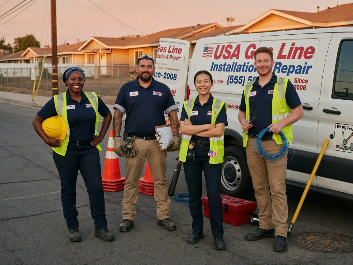 Gas Line Installation company in Hanska, MN